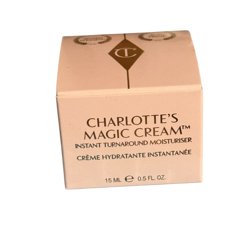 Charlotte Tilbury 2 Set Magic Cream 15ml each New in Box equals 1oz
